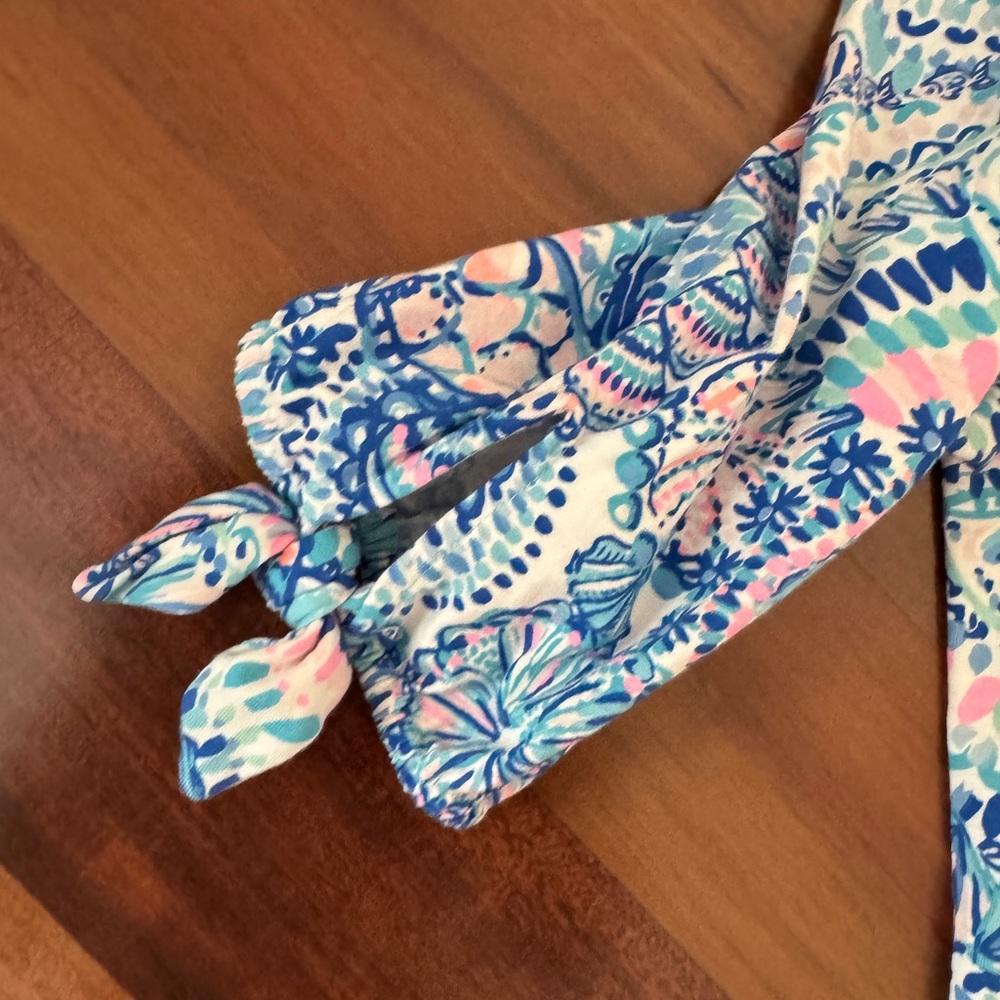 Lilly Pulitzer Blue and Pink Easley - Picture 6 of 7